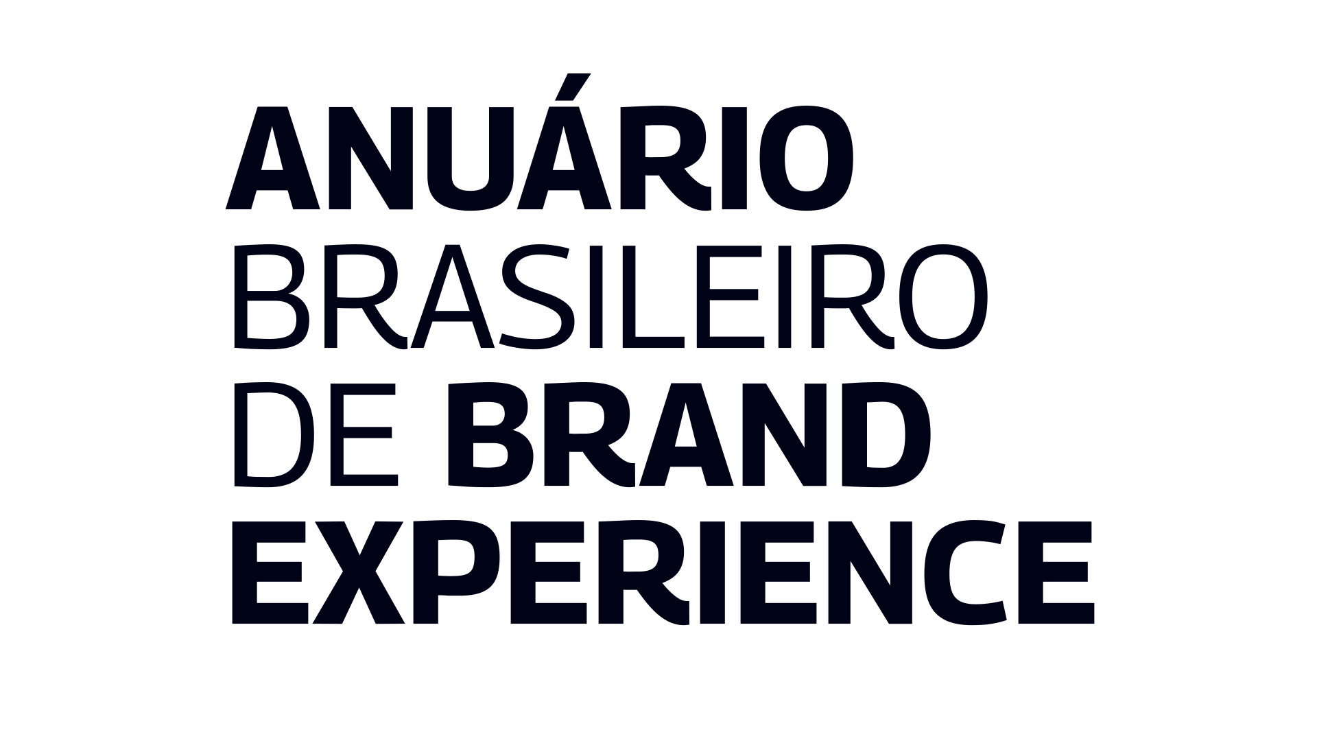 Anuário de Brand Experience